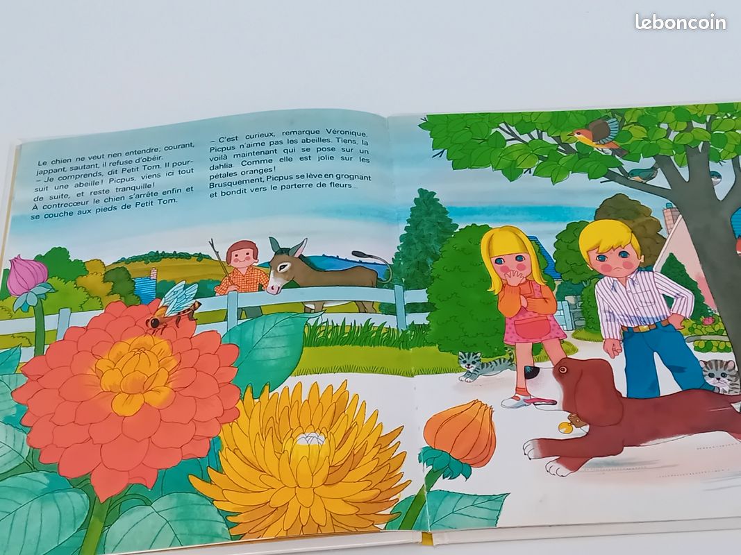 Petit Tom et son amie l’abeille – Casterman 1971 – vintage Alain Grée (image 5)