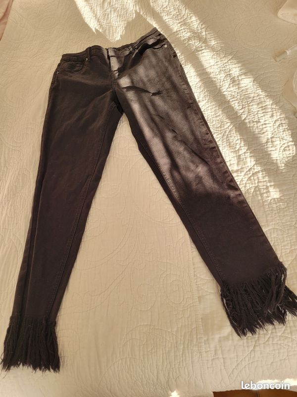 Pantalon Jennyfer Taille 38/M - Couleur Noir, Occasion En Bon état