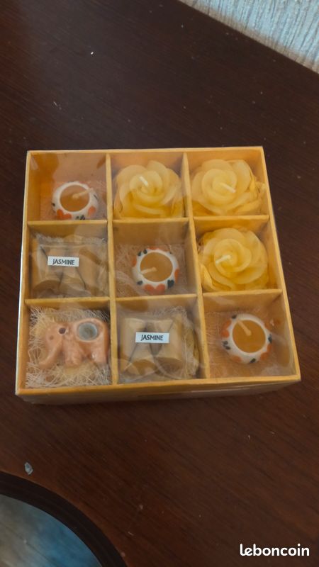 Mini bougie decorative pour table (image 1)