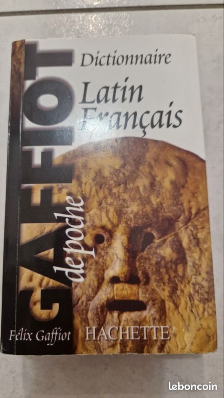 Dictionnaire latin français Gaffiot (image 1)