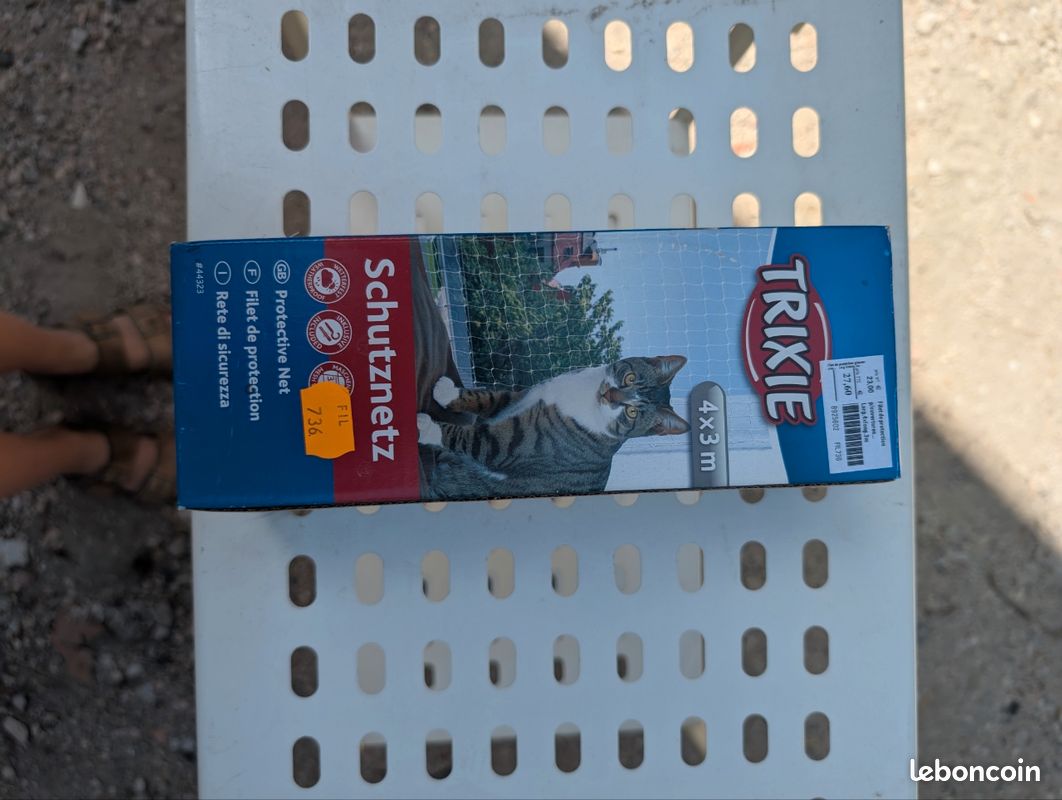 Filet chat neuf, pour sécuriser les balcons (image 1)