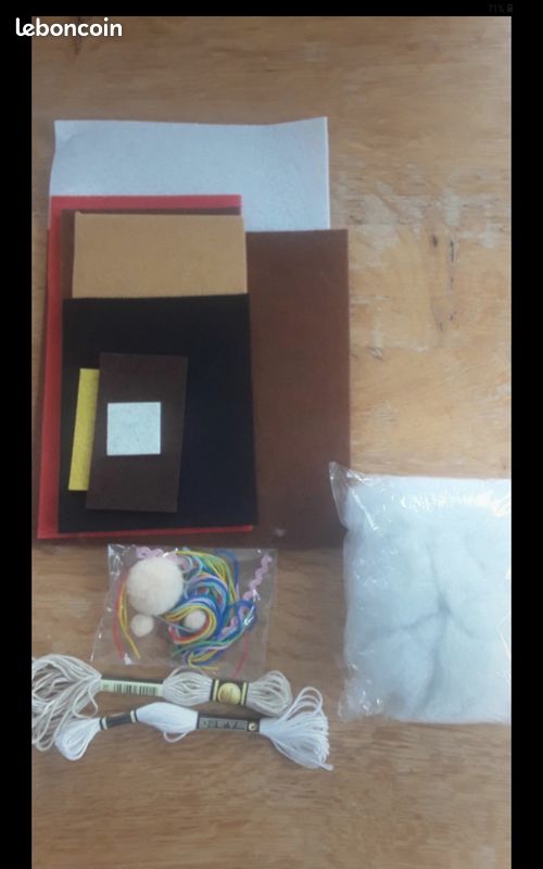 Kit création noël 5 figurines (image 1)