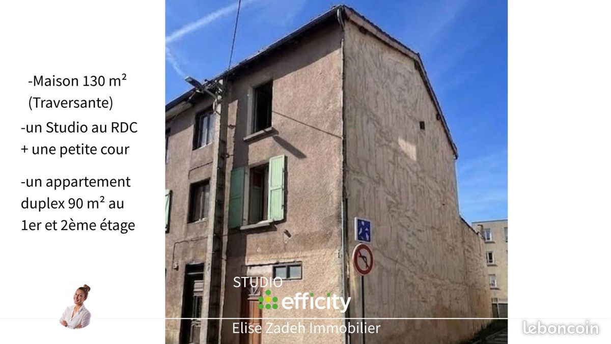 Maison 4 pièces 130 m² · à Chazelles-sur-Lyon · 130 m² · 145 000 €