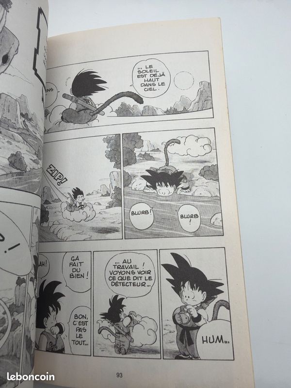 Lot 2 mangas Dragon Ball tome 3 Glenat edition vintage collection complete (image 6)