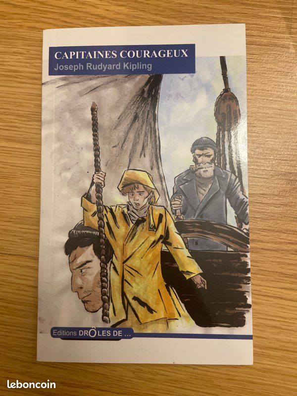 Livre : Capitaines courageux (image 1)