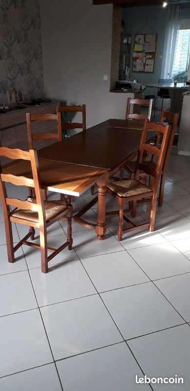 Table et chaises urgent prix ferme (image 2)