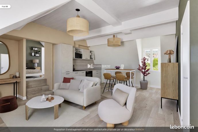 Appartement 2 pièces 27 m²