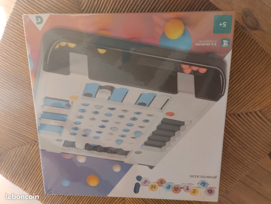 Jeu guetapens Neuf
Neuf sous blister
A partir de 5 ans (image 1)