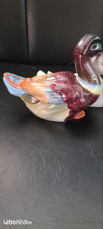 Magnifique couple de canards en porcelaine Herend Hongrie (image 18)