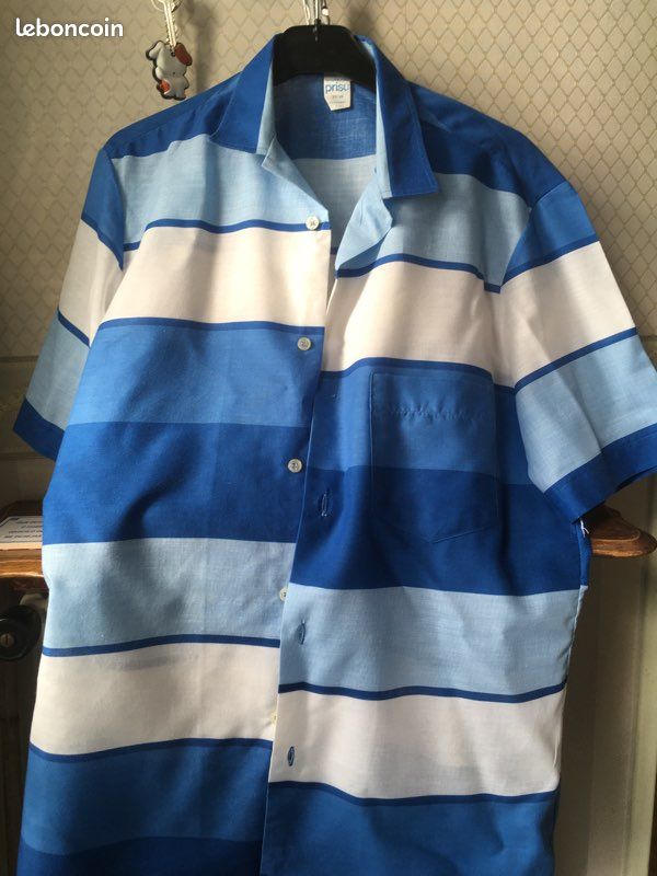 Chemise manches courtes homme 40 (image 1)