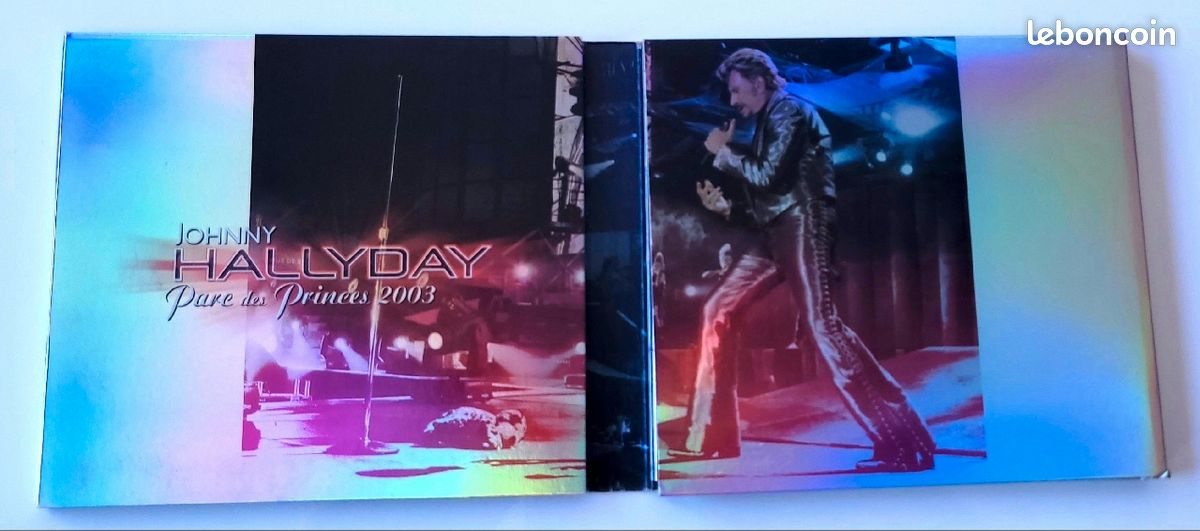 Double Album live en CD de Johnny Hallyday "Parc des Princes 2003" (image 4)