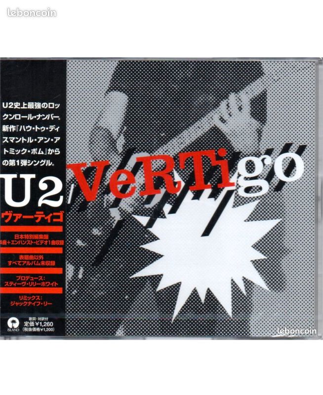 CD PROMO import Japon U2 (image 1)