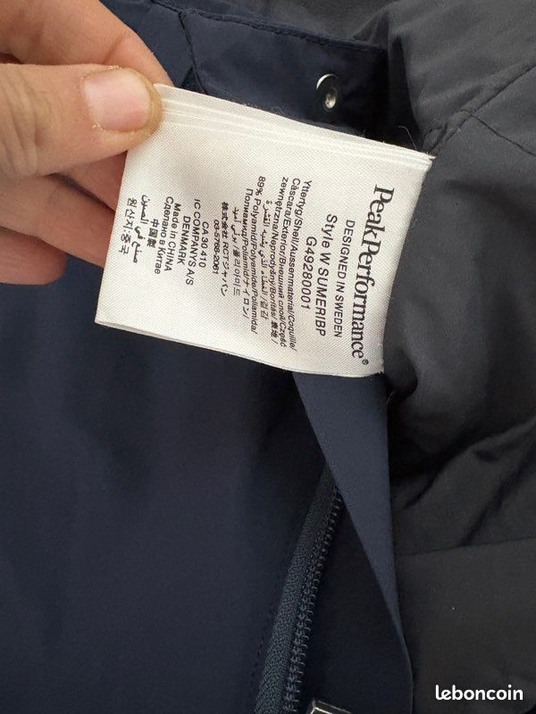 Pantalon de ski peak performance (image 3)