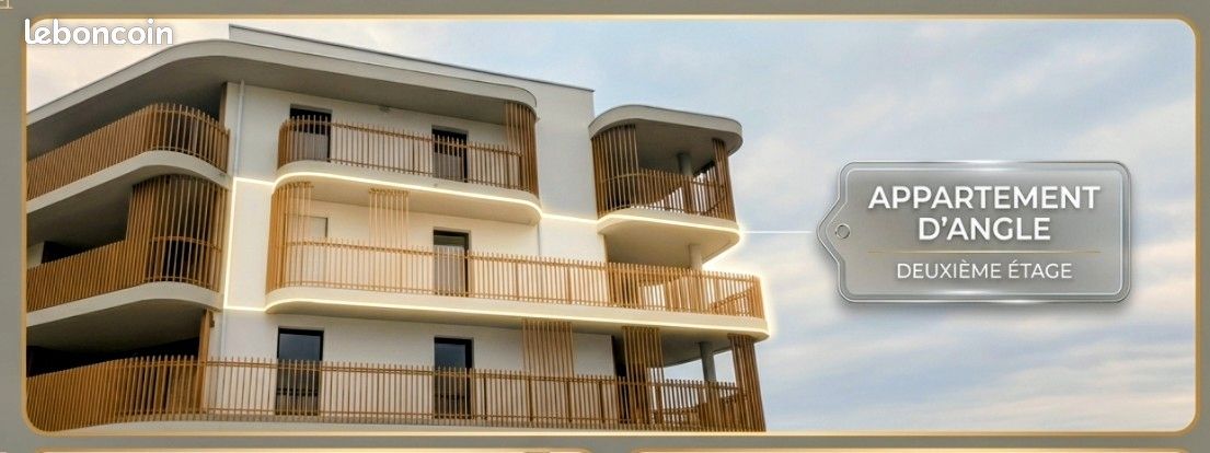 Appartement 3 pièces 70 m² · à Hendaye · 70,4 m² · 972 €/mois
