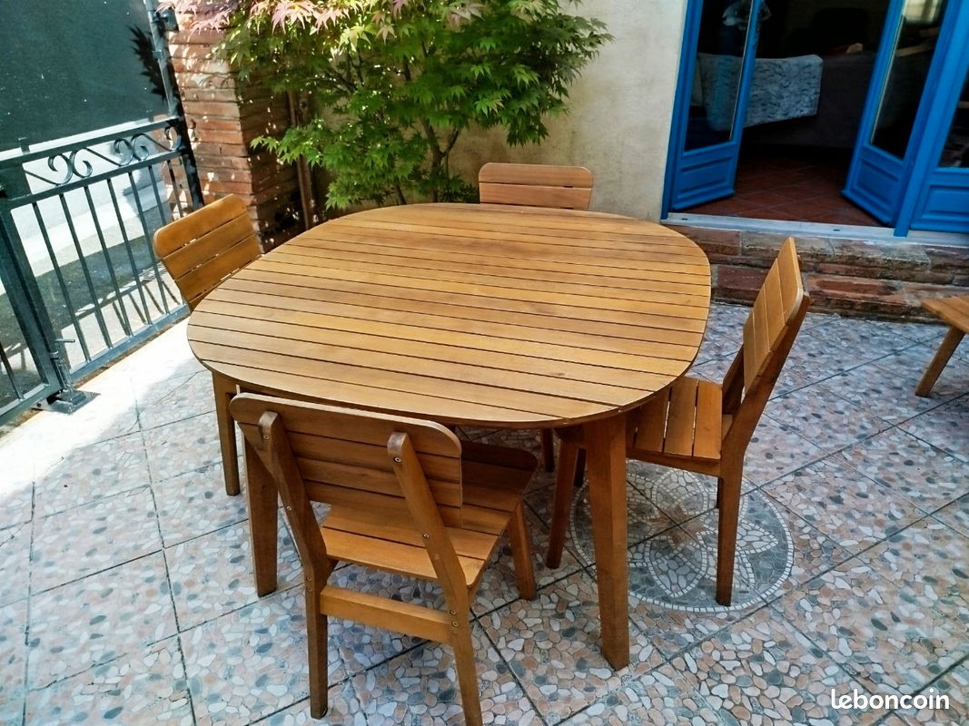 Belle table de jardin (image 3)