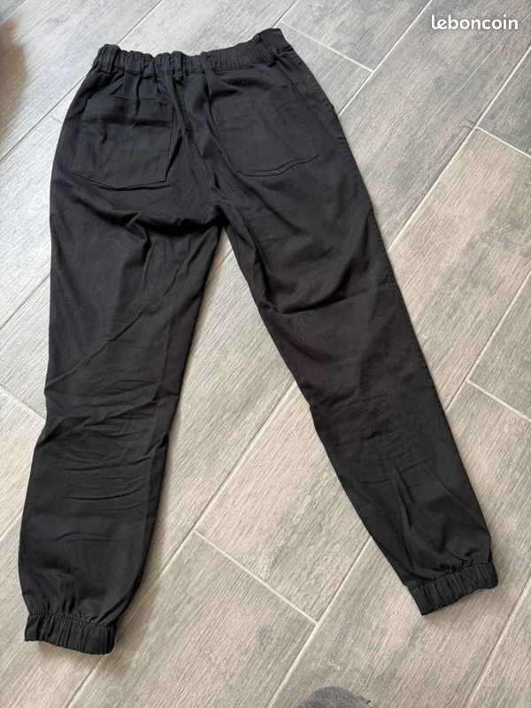 N56. Pantalon noir, Jennyfer, taille 38 (image 2)