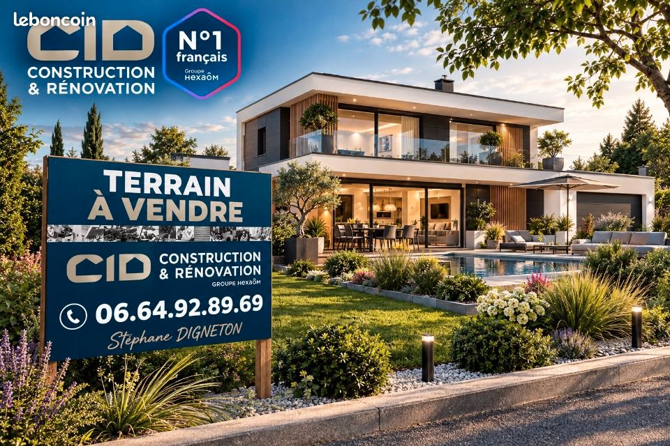 Terrain 1041 m² · à Notre-Dame-d'Oé · 169 600 €