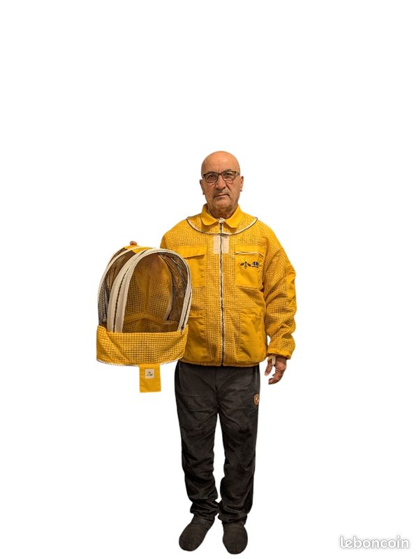 4Bee - Blousons d'apicultures ventilés jaunes (image 2)