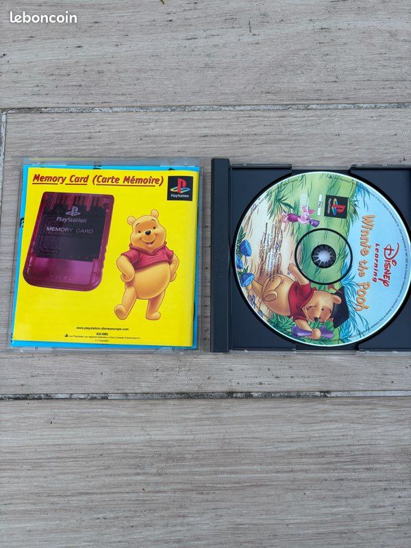 Jeu PS1 Disney Éveil avec Winnie l'Ourson - Complet (image 3)