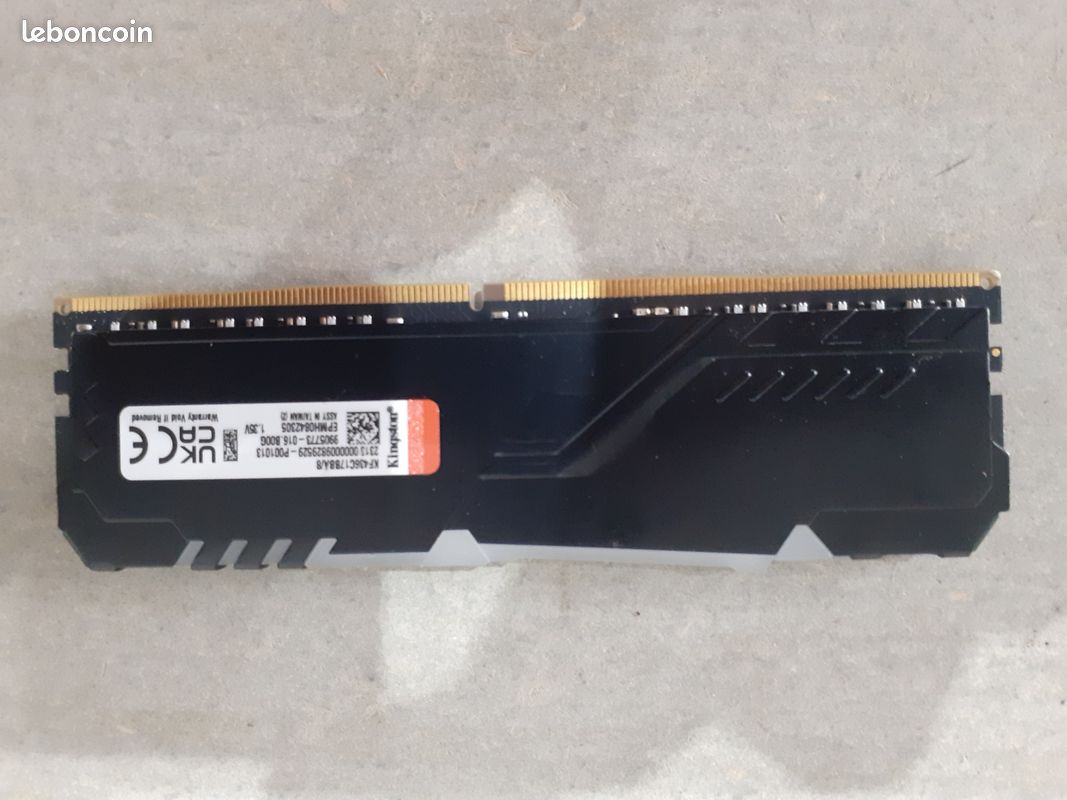 Ram ddr4 8gb Kingston FURY beast (image 2)