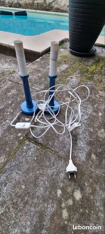 2 pieds de lampe 30cm (image 1)