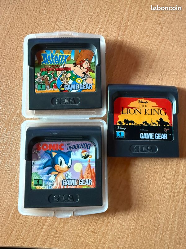Jeux sega game gear (image 1)