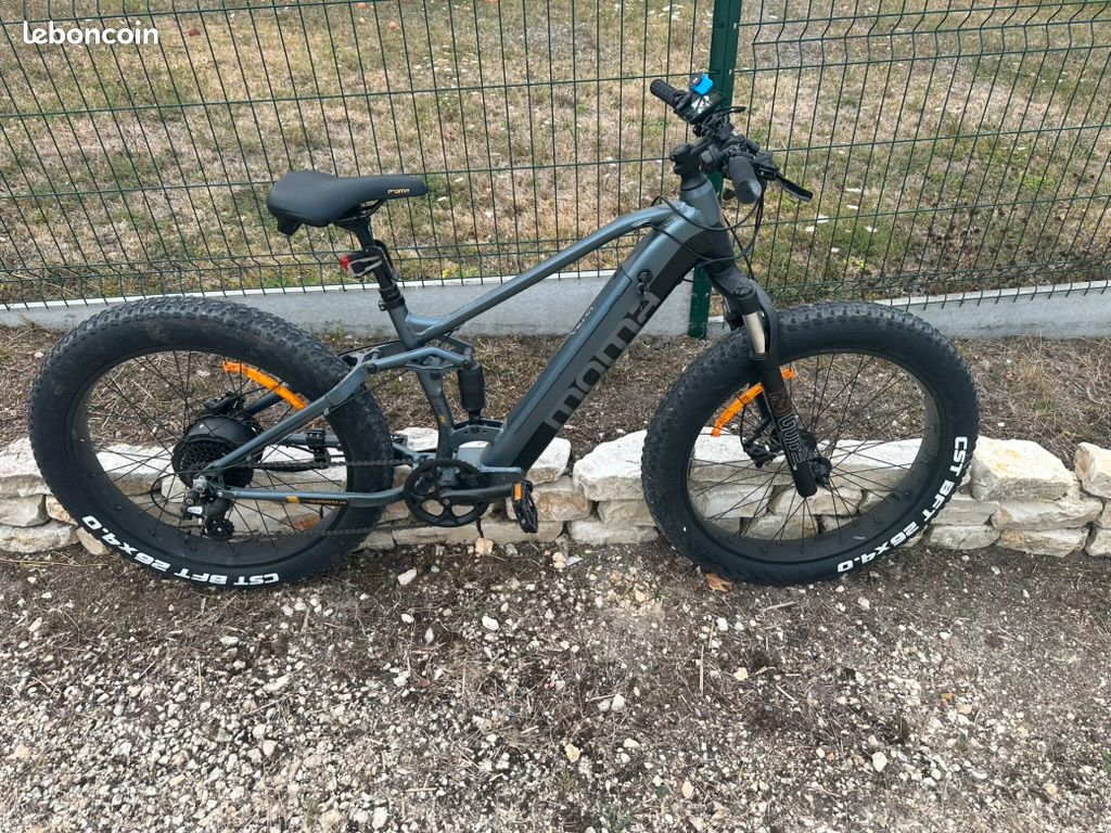 Vtt Le Bon Coin Fat Bike VTT Electrique Fat Bike Moma Vélos