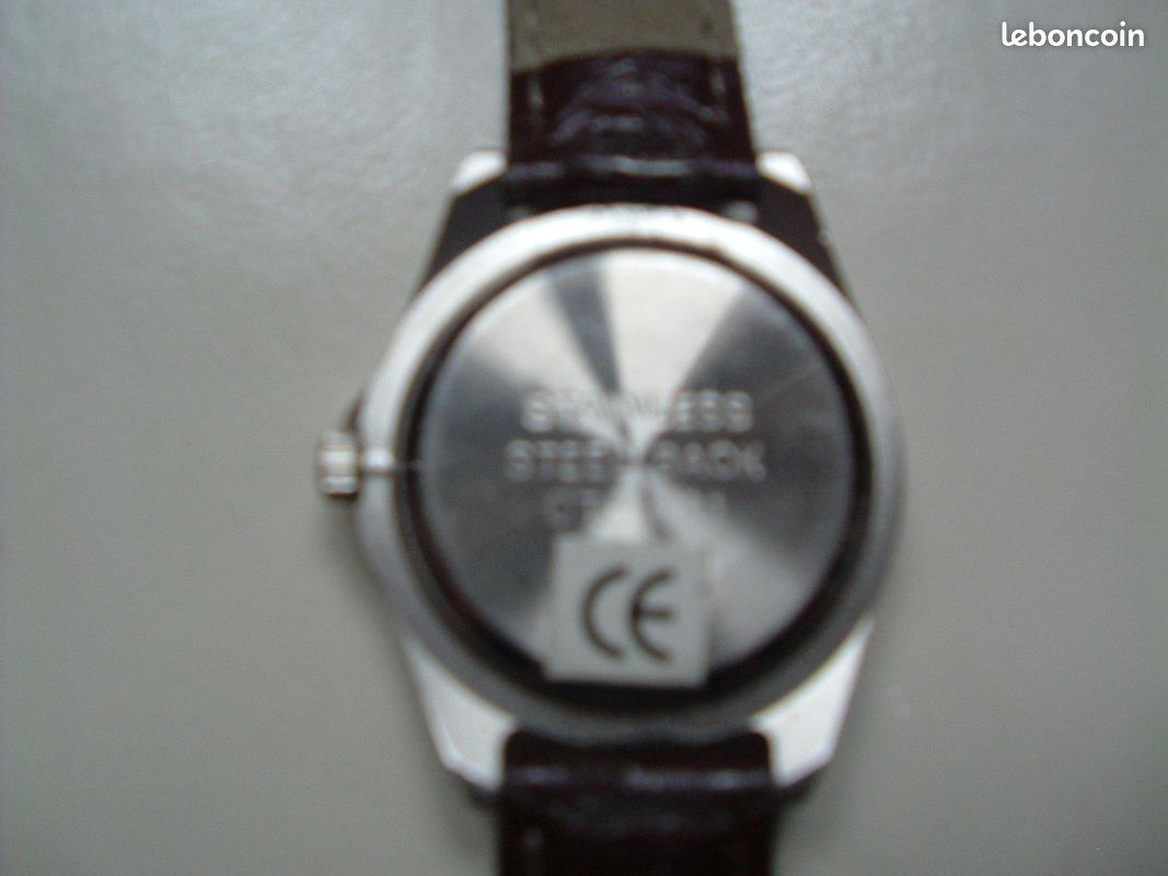 Montre Stainless Steel Back Quartz Femme Montres Bijoux