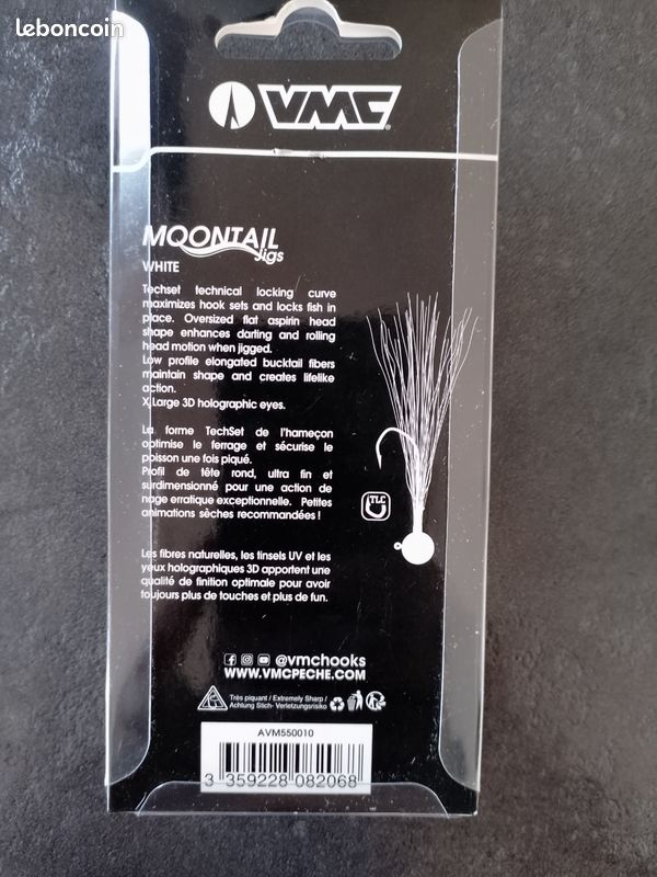 Pêche leurres Moontail Jig VMC (image 2)