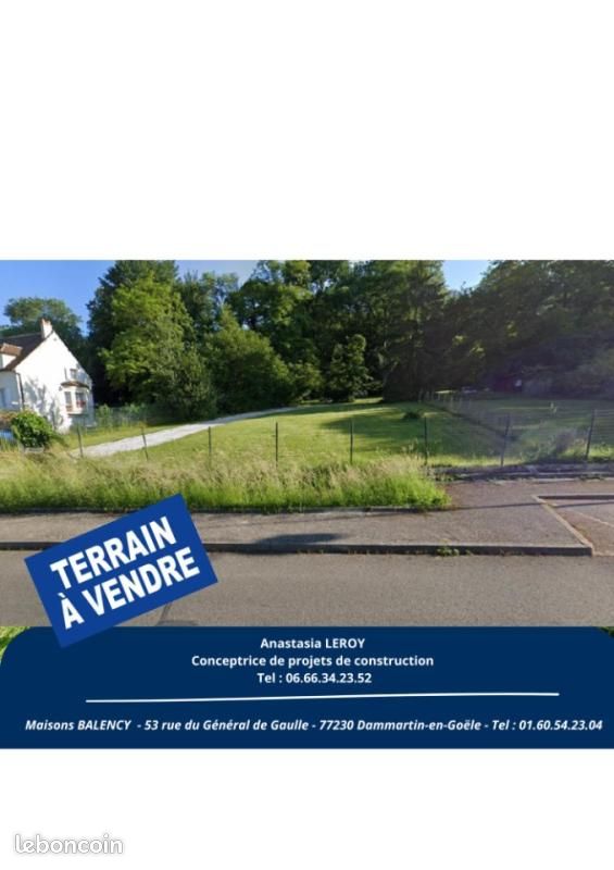 Terrain 437 m² Montge En Goele · à Montgé-en-Goële · 114 600 €