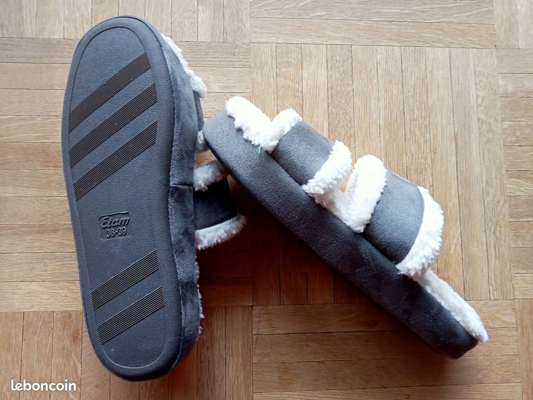 Chaussons Tongs Etam Mules Etam Chaussette Chausson Chaussons