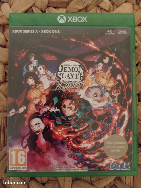 Jeux demon slayer hinokami chroniques xbox one/s/séries x (image 1)