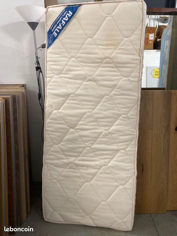 Matelas une place 1 personne 80 cm x 190 (image 1)
