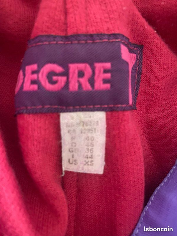 Salopette De Ski Vintage Femme Patrick Vallecant – Taille US 8 (S) – Nylon Jaune – Années 90