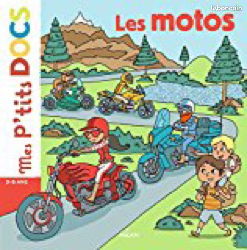 Mes P‘tits Docs - Les motos (image 1)