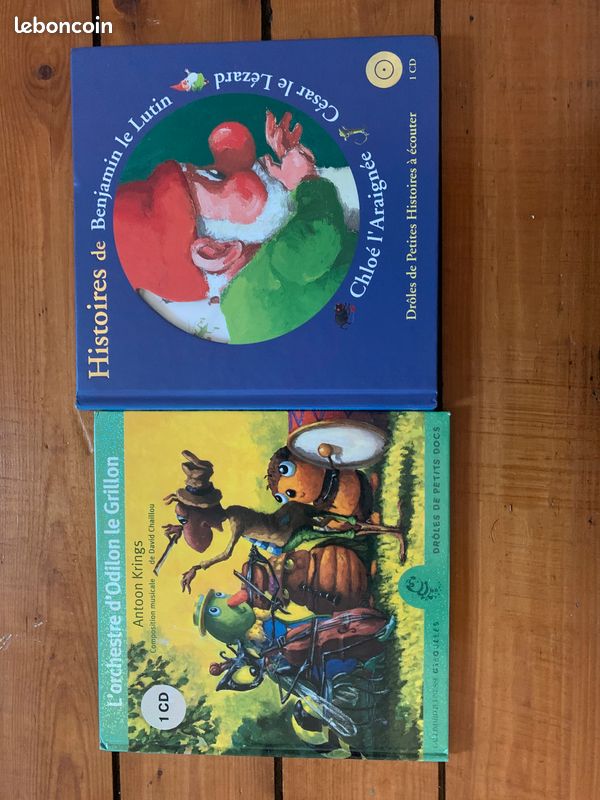 2 livres cd drôles de petites bêtes (image 2)