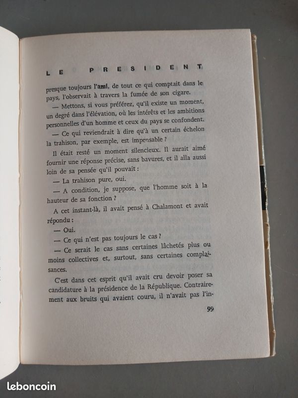 Georges simenon, le président. 1961 (image 5)