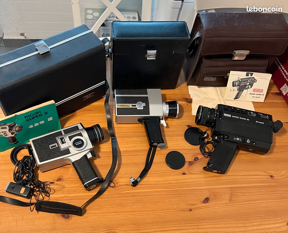 Caméra Vintage Eumig Super 8 pour la maison pas cher et solidaire