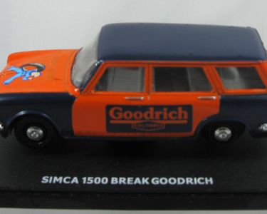 Eligor CEC 1/43 – Simca 1500 Break Verte Avec Personnage Et Boîte, Occasion
