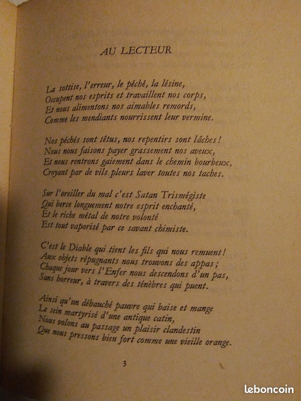 Baudelaire, Les Fleurs du Mal, 1946, Les Phares (image 6)