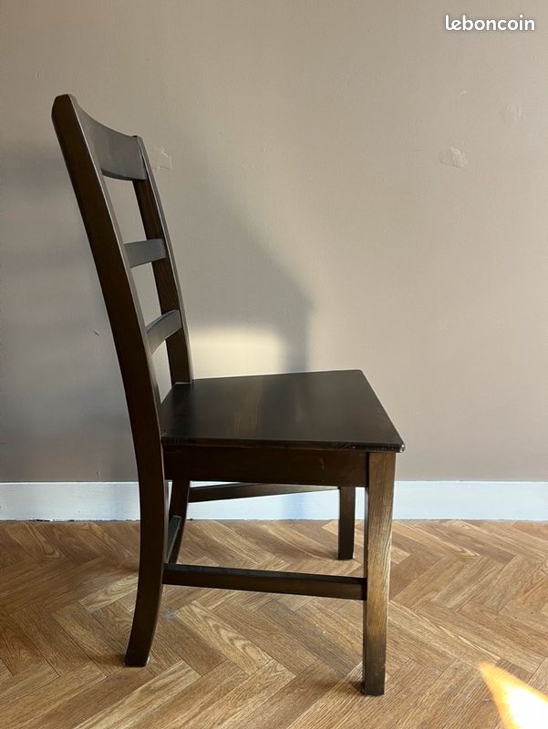 Chaises brun foncé (image 2)