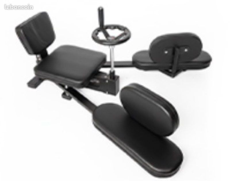 Écarteur de jambe professionnel avec manivelle rotative, pieds de Écarteur de jambe professionnel avec manivelle rotative, pieds de