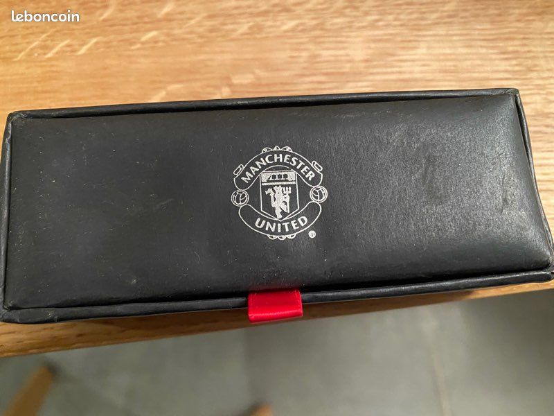 Paul Smith Manchester United - Boutons de manchette Rayures rouges, noir et blanche hommes foot (image 3)