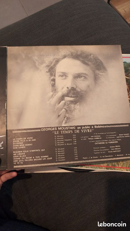 Georges Moustaki en public à Bobino "Le temps de vivre" (image 4)