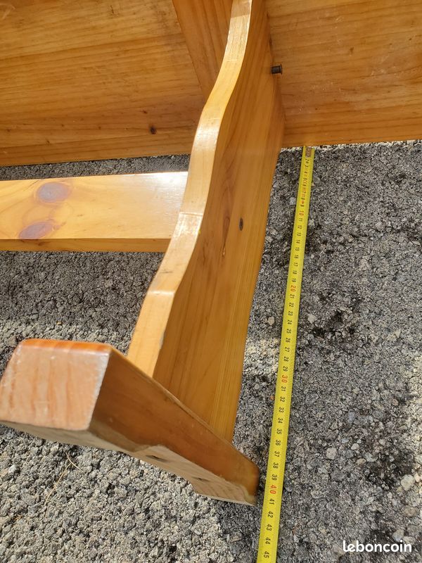 Banc en bois petit format (image 4)