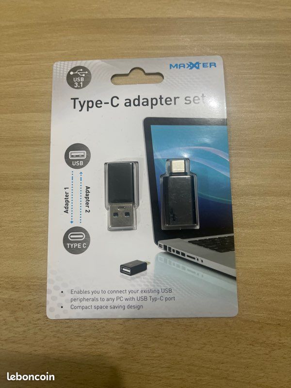 Adaptateur USB 3.1 Type-C (image 1)