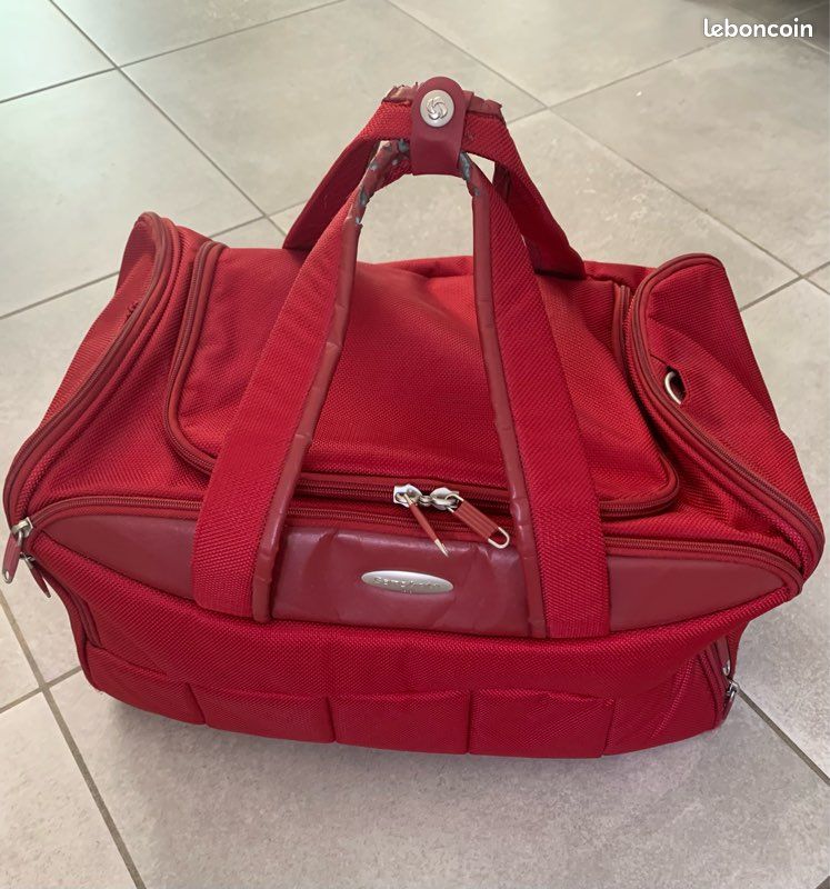 Sac de voyage rouge Samsonite (image 1)