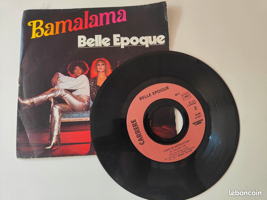 🎵 BAMALAMA - Belle Epoque | 45 tours Carrère 1978 (image 1)