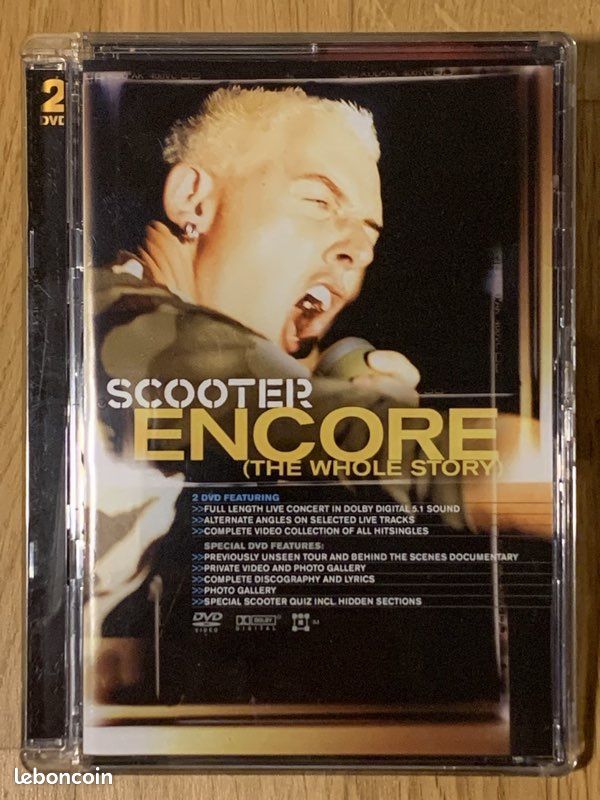 2 DVD : Scooter - Encore (the whole story) (image 1)