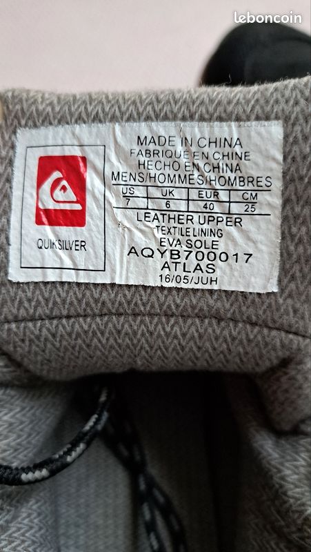 Bottines quiksilver waterproof (image 3)
